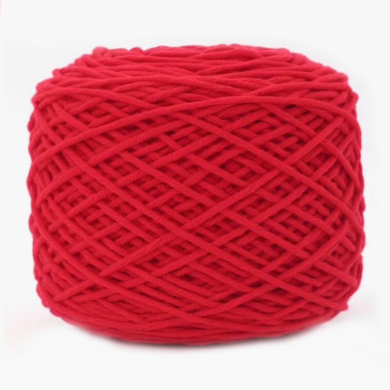 Red Acrylic Rug Yarn for Rug Tufting | LetsTuft